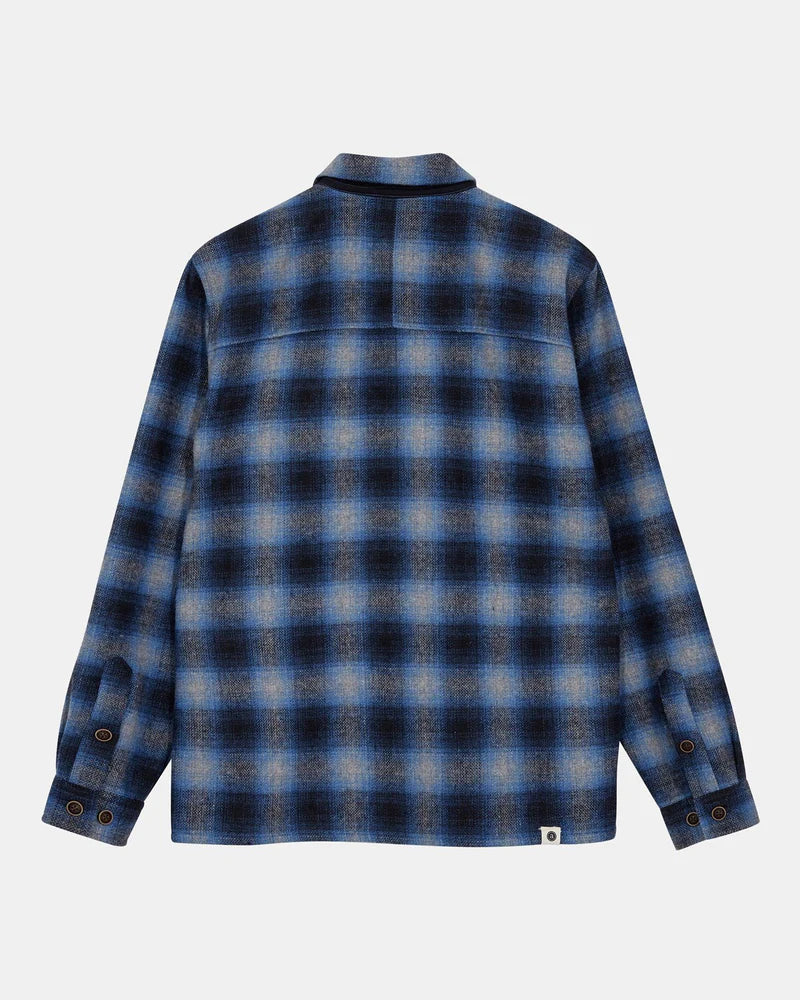 Akhanky Wool Overshirt - Sky Captain