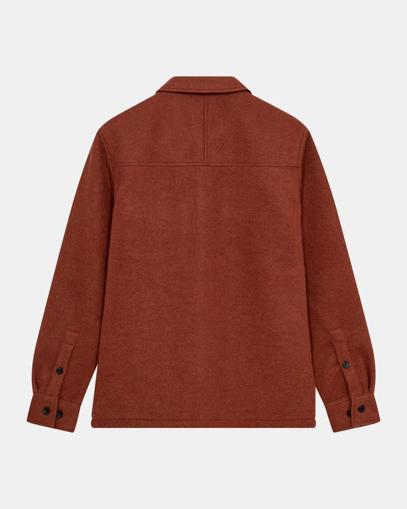 Anerkjendt Akoscar Boiled Wool Overshirt