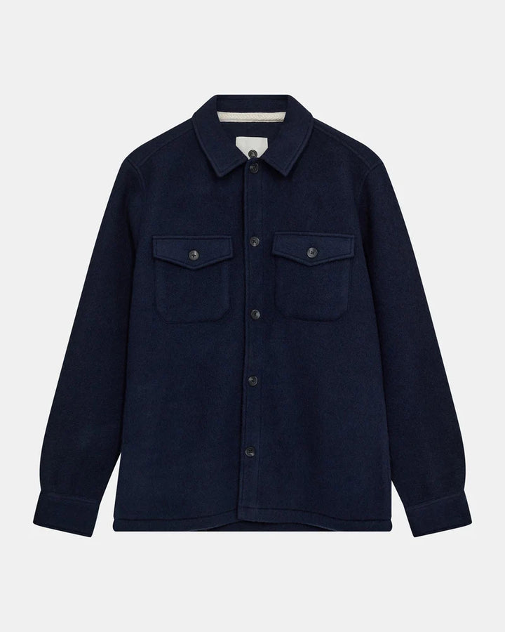Anerkjendt Akoscar Boiled Wool Overshirt