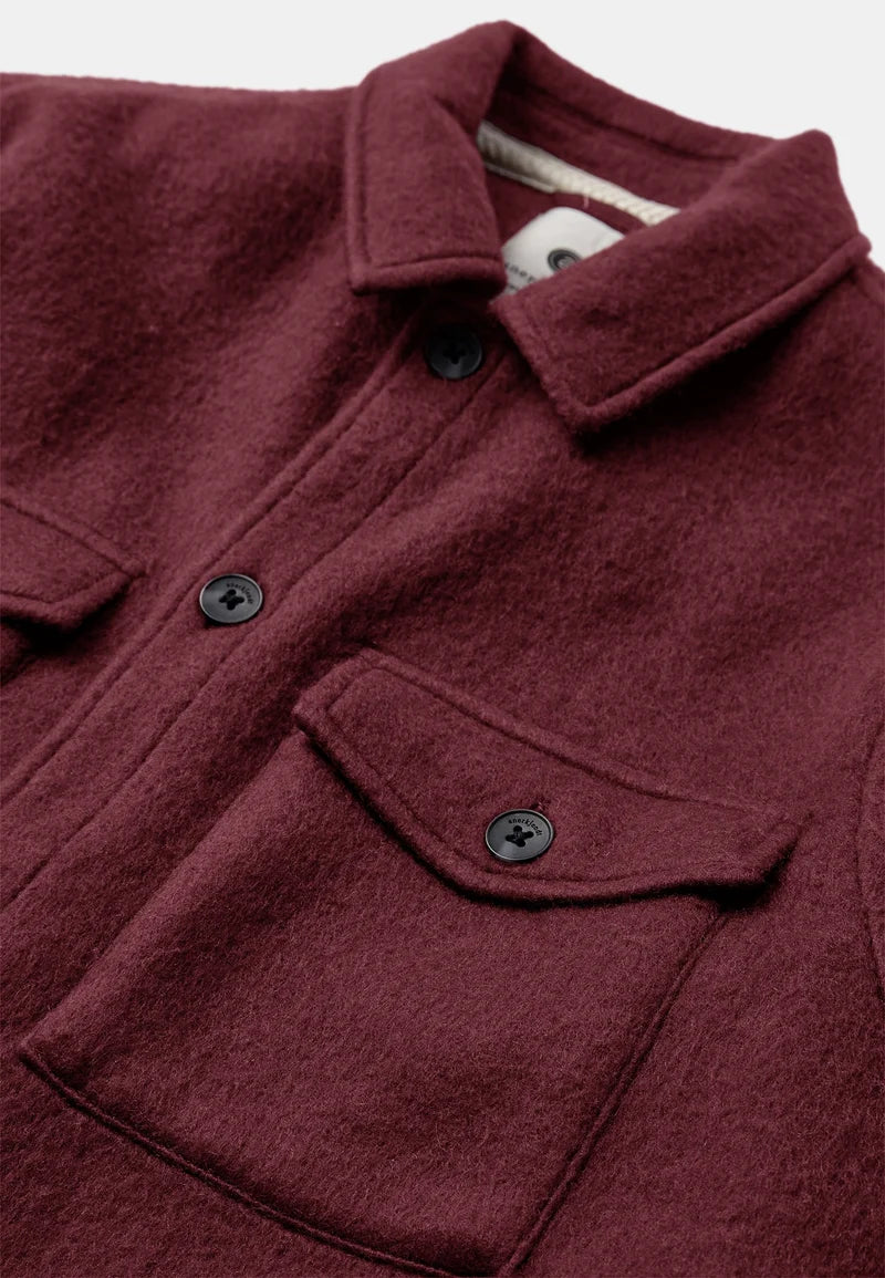 Anerkjendt Oscar Boiled Wool Overshirt