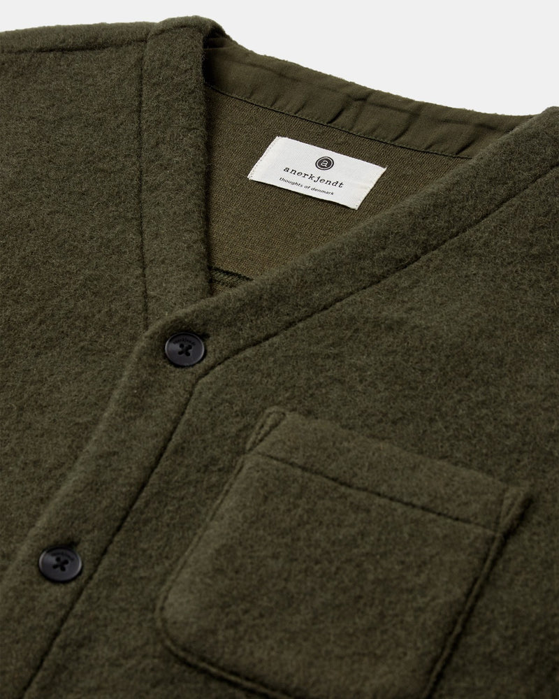 Anerkjendt Aksigurd Boiled Wool Cardigan