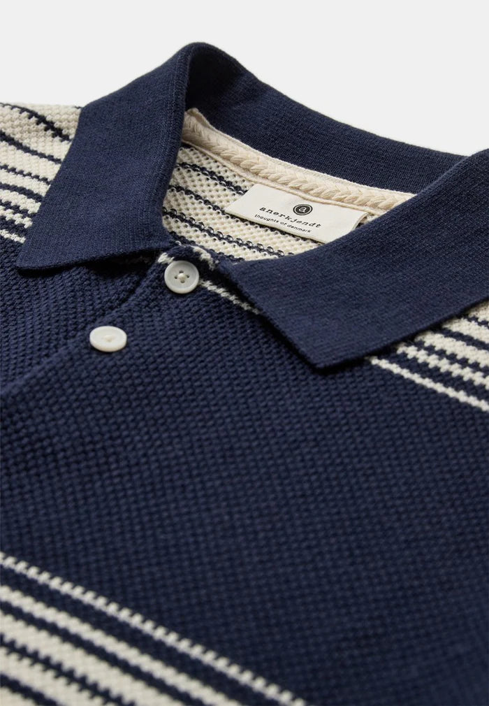 Anerkjendt Akseb Stripe Polo Knit