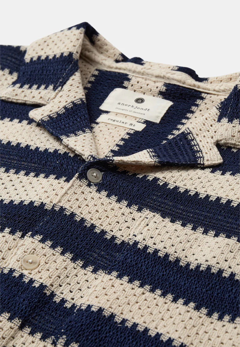 Anerkjendt Akleander Stripe Lace Shirt
