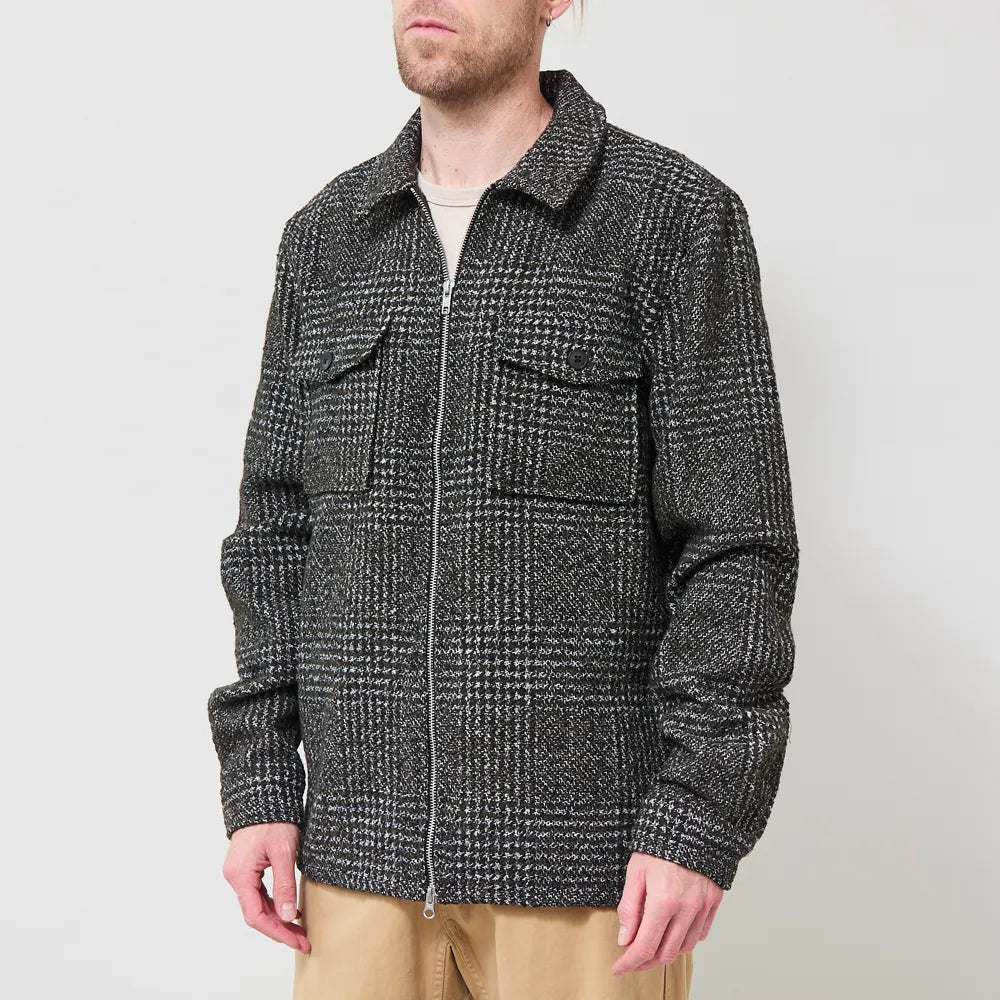 Anerkjendt Akhanky Wool Check Overshirt
