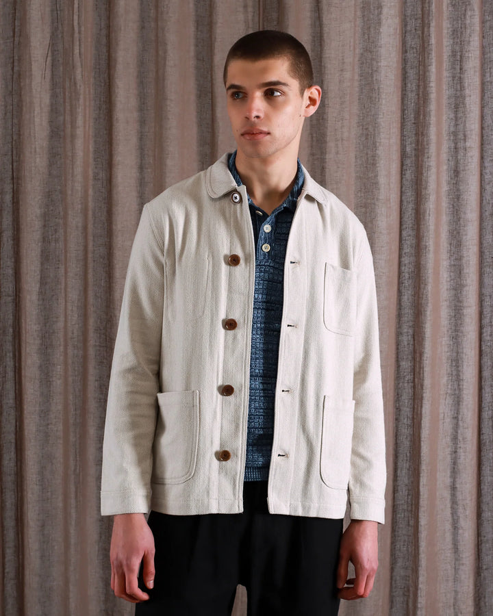 Far Afield Station Jacket - Brushed Herringbone