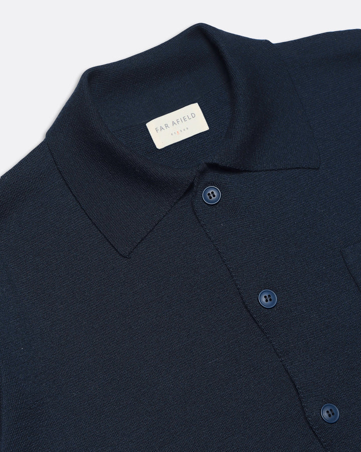 Far Afield Station Cardigan - Navy Iris