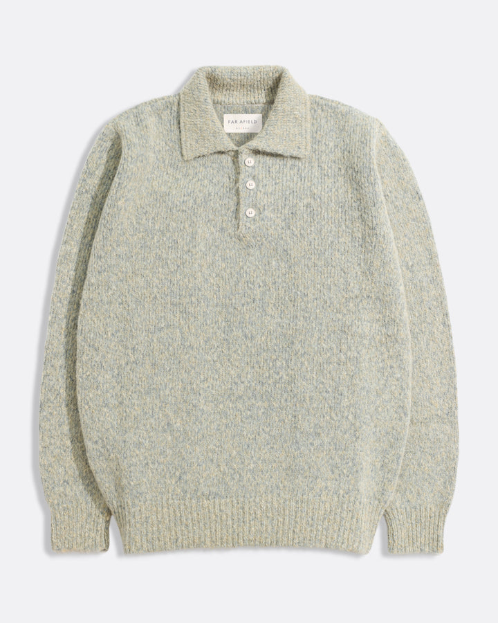 Far Afield Kier Knitted Polo