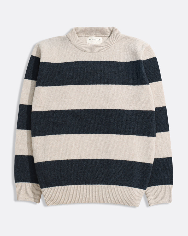 Far Afield Combin Striped Knit Jumper