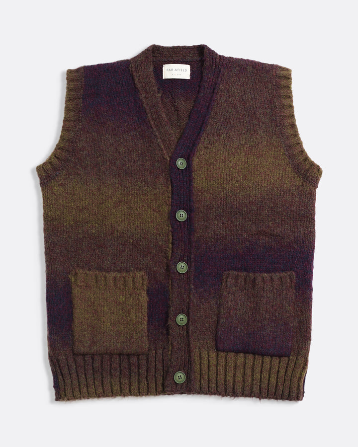 Far Afield Cropper Sleeveless Cardigan