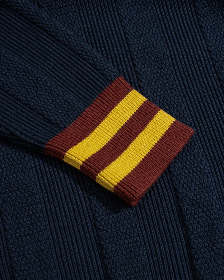 Far Afield Aleksey Horace Stripe Zip Up