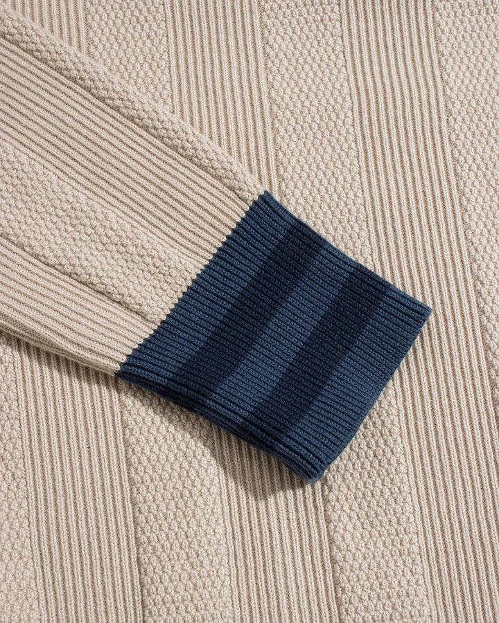 Far Afield Aleksey Horace Stripe Zip Up