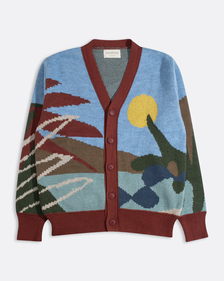 Far Afield Buckley Landscape Cardigan