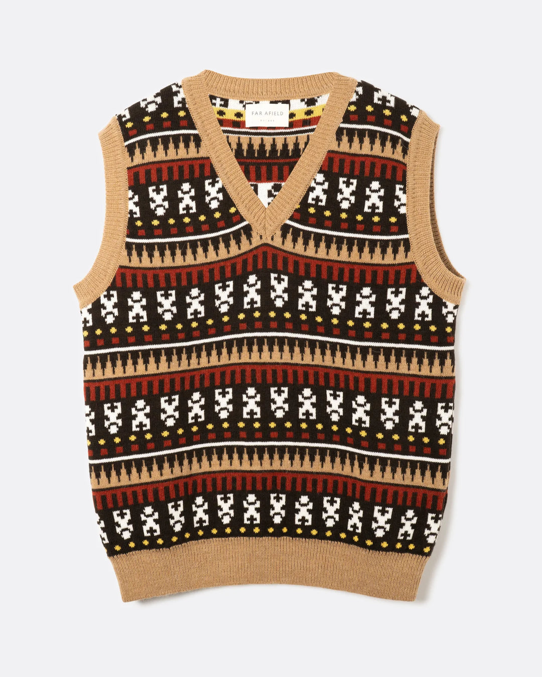 Far Afield Pinto Knitted Vest