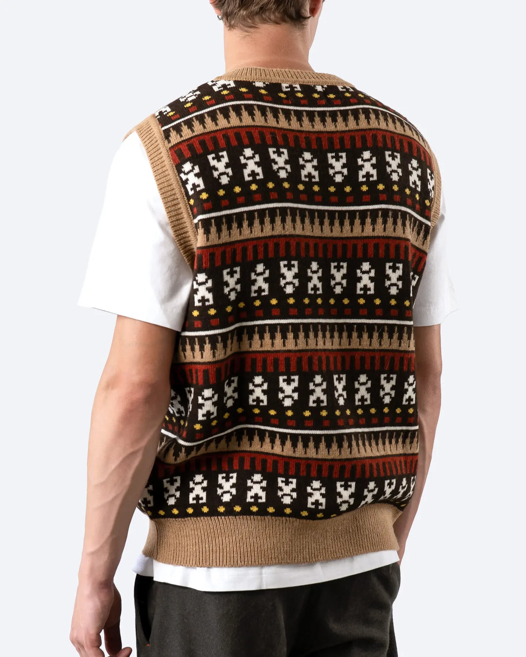 Far Afield Pinto Knitted Vest