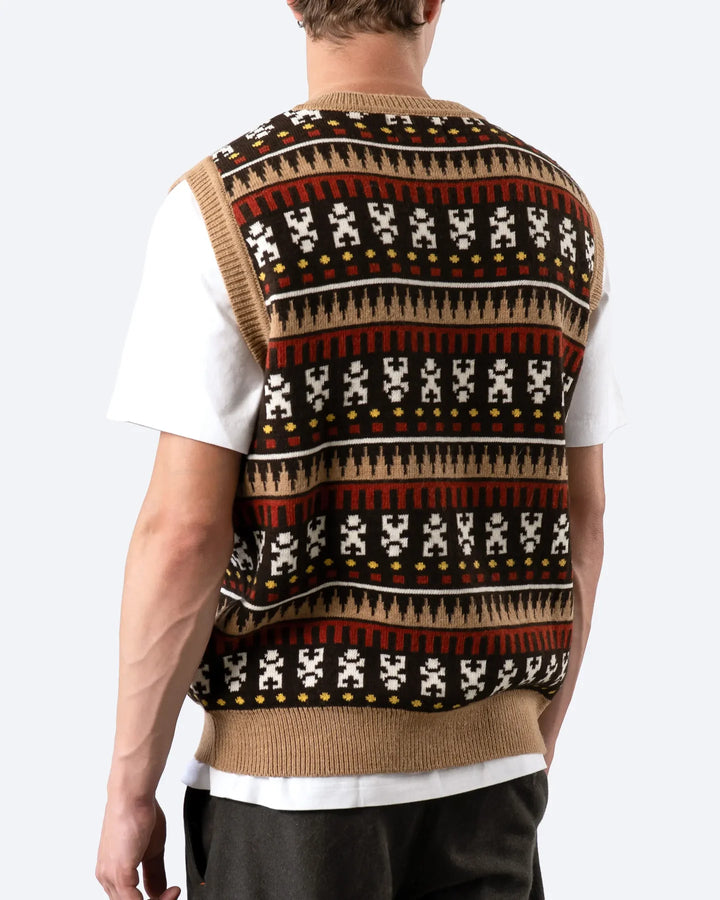Far Afield Pinto Knitted Vest