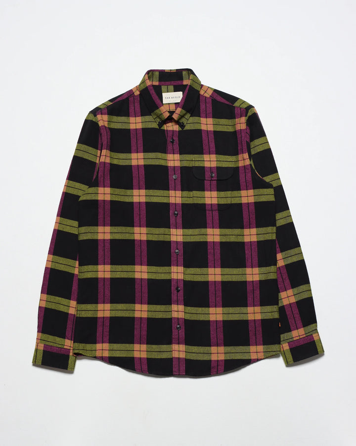 Far Afield Larry Button Down LS Check Shirt