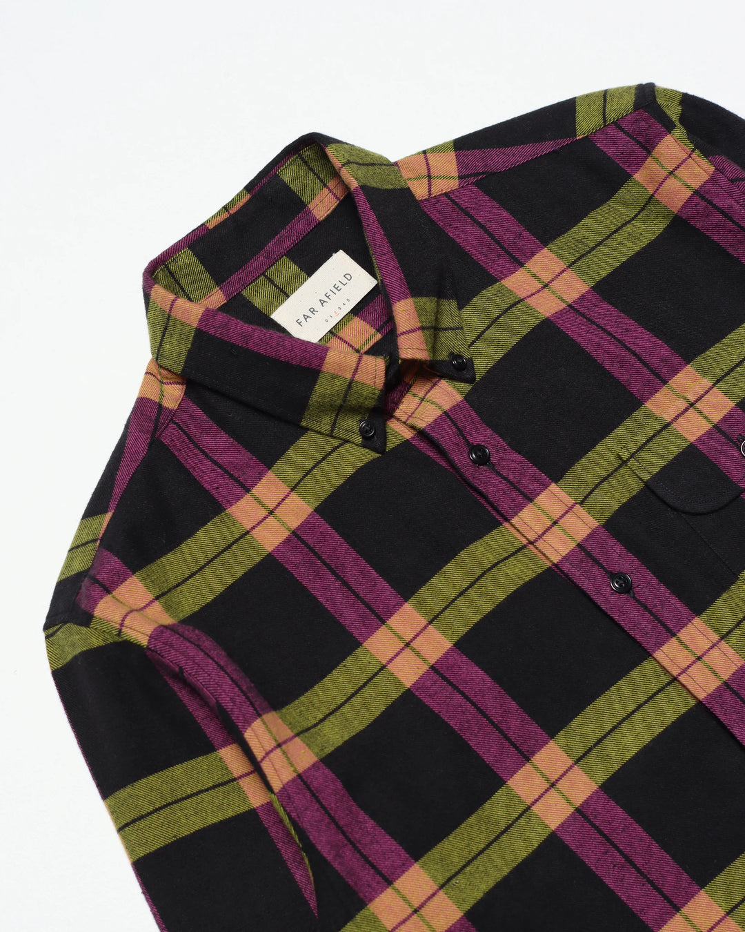 Far Afield Larry Button Down LS Check Shirt