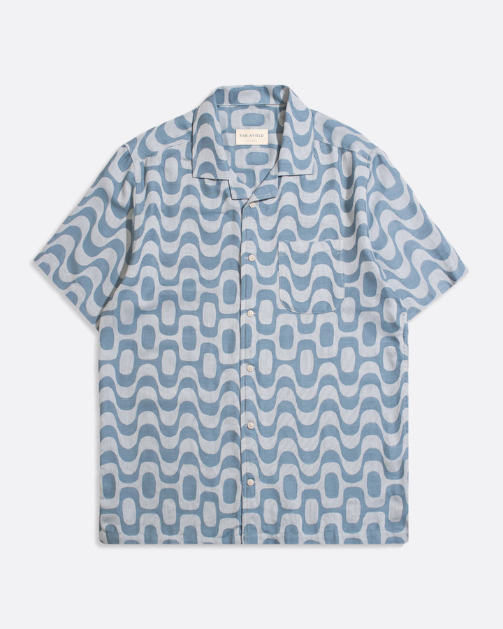 Far Afield Stachio Shirt - Copa Print