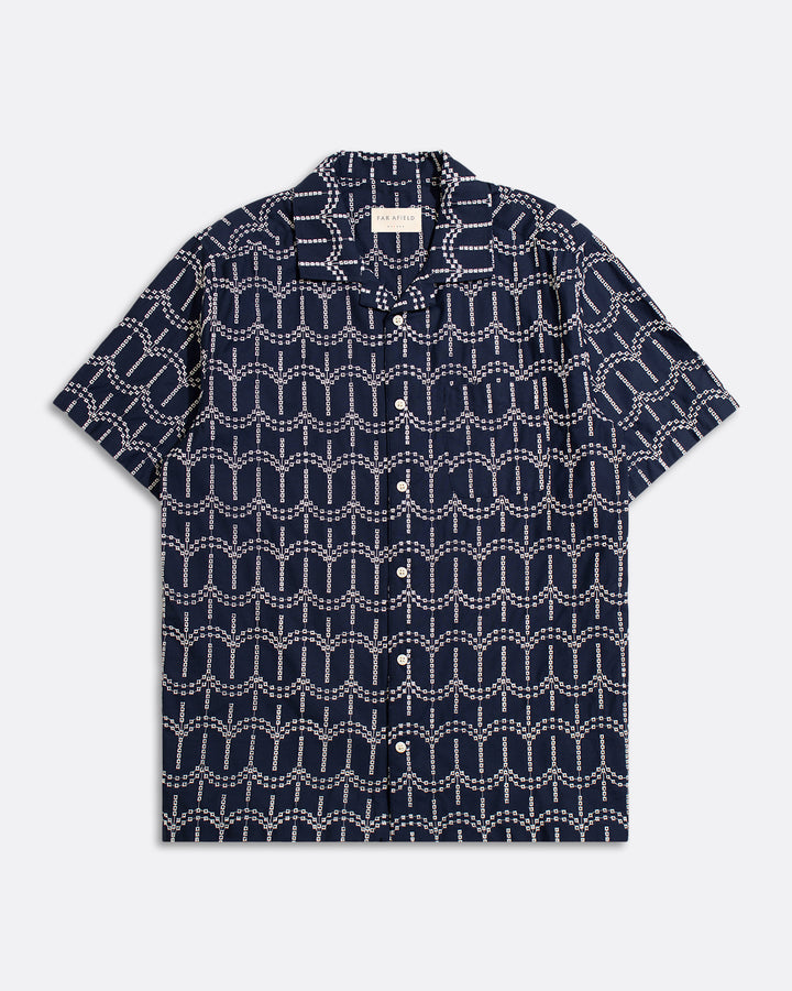 Far Afield Stachio Shirt - Palm Tree