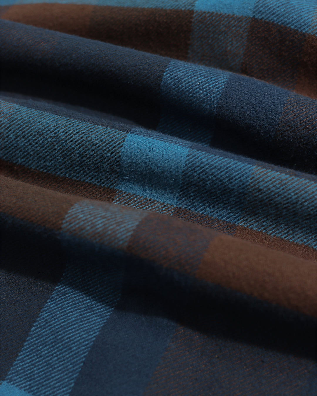 Far Afield Larry L/S Shirt - Blue Check