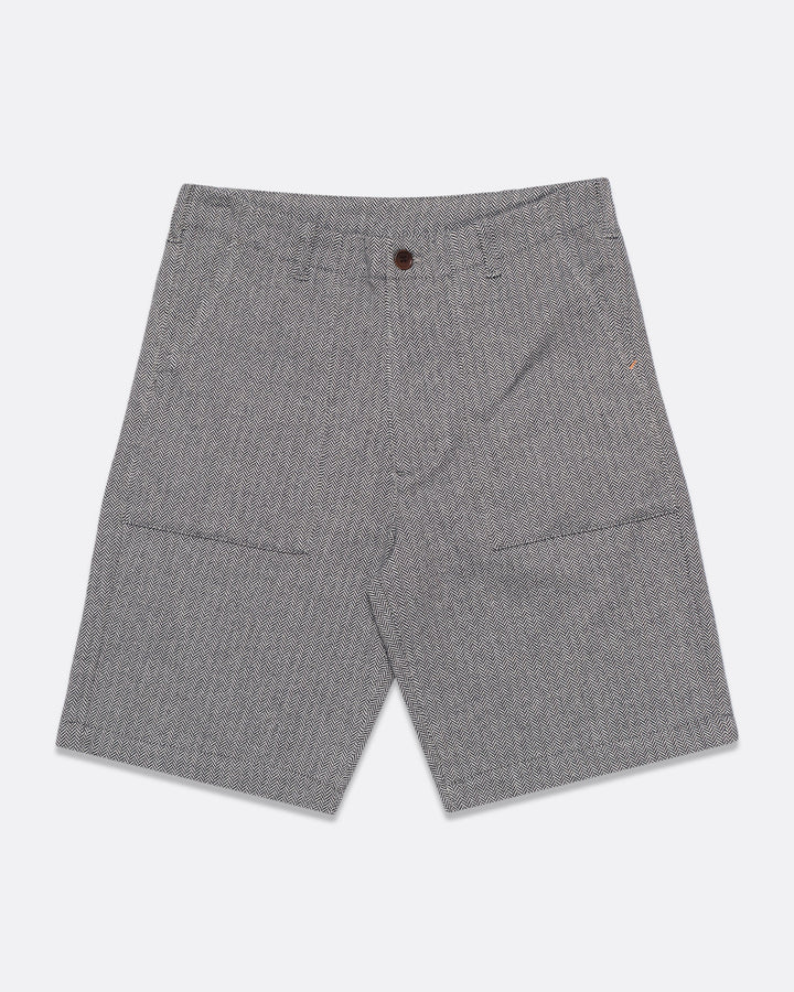 Far Afield Coup Shorts - Brushed Herringbone