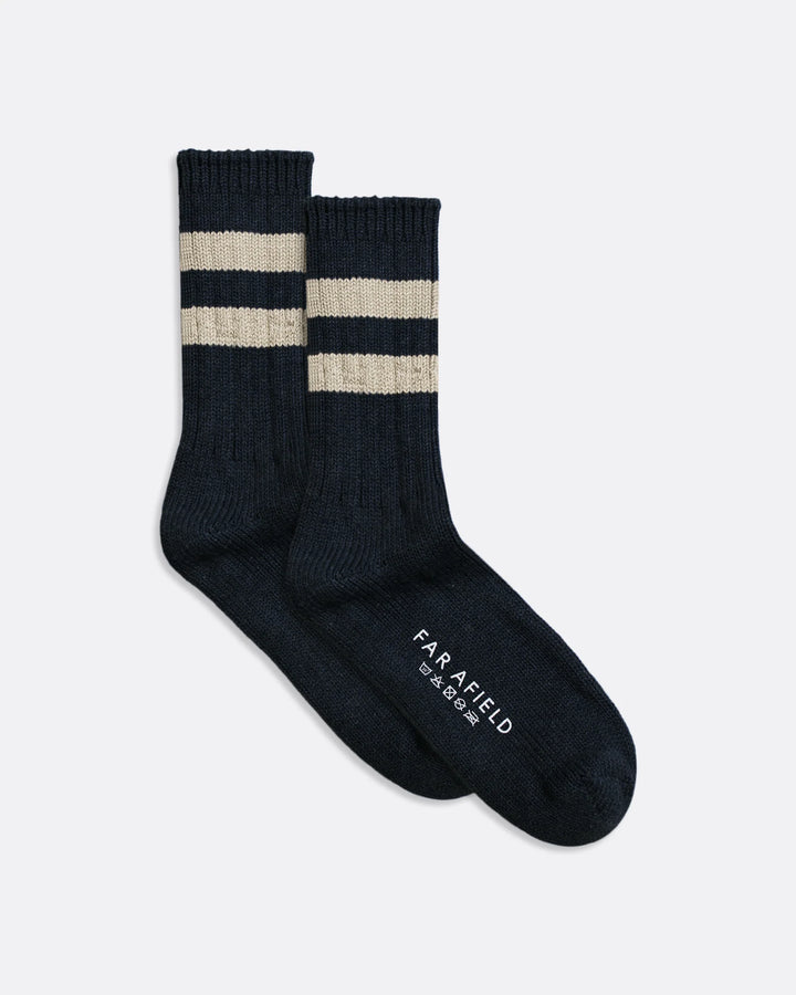 Far Afield Dos Stripe Socks