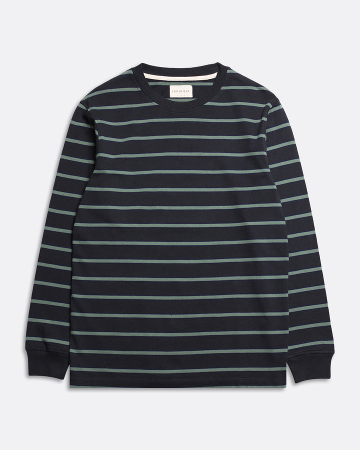 Far Afield Tres Stripe Long Sleeve T-Shirt