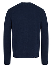 Anerkjendt Aksvend Lambswool Cardigan Dark Navy