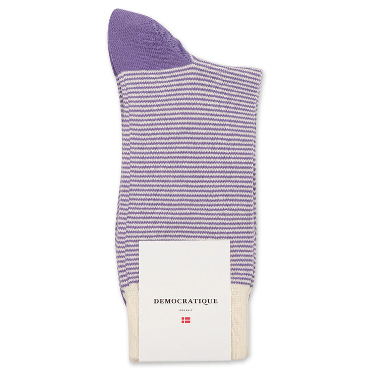 Democratique Socks Originals Ultralight Stripes Organic Cotton