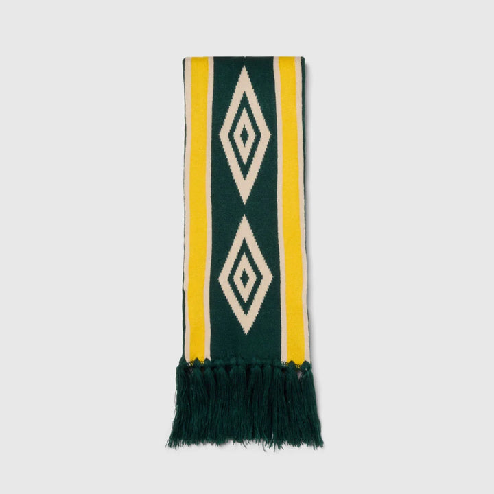 Umbro Diamond Intarsia Knit Scarf