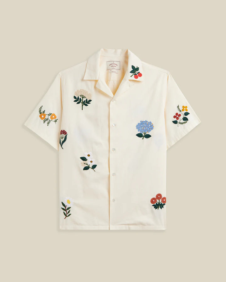 Portuguese Flannel - Embroidery Flowers