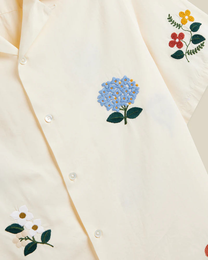 Portuguese Flannel - Embroidery Flowers