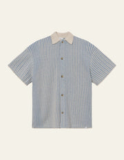 Les Deux Easton Knitted Short Sleeve Shirt