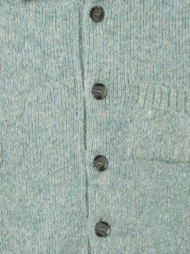Far Afield Station Cardigan - Aqua Blue