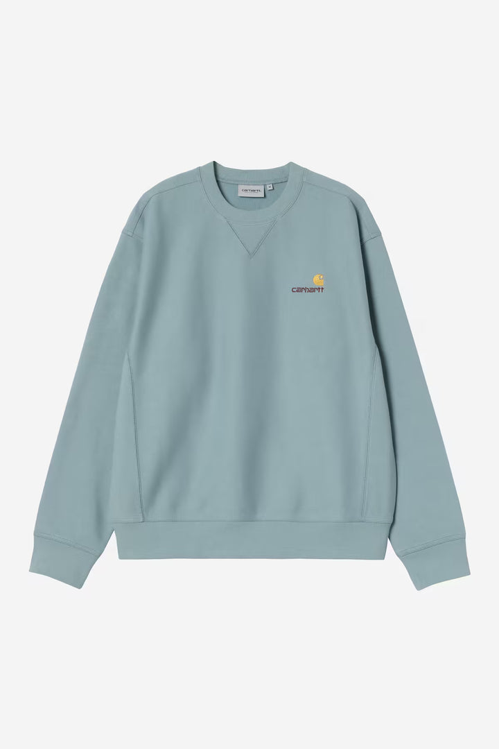 Carhartt American Script Sweat - Citadel