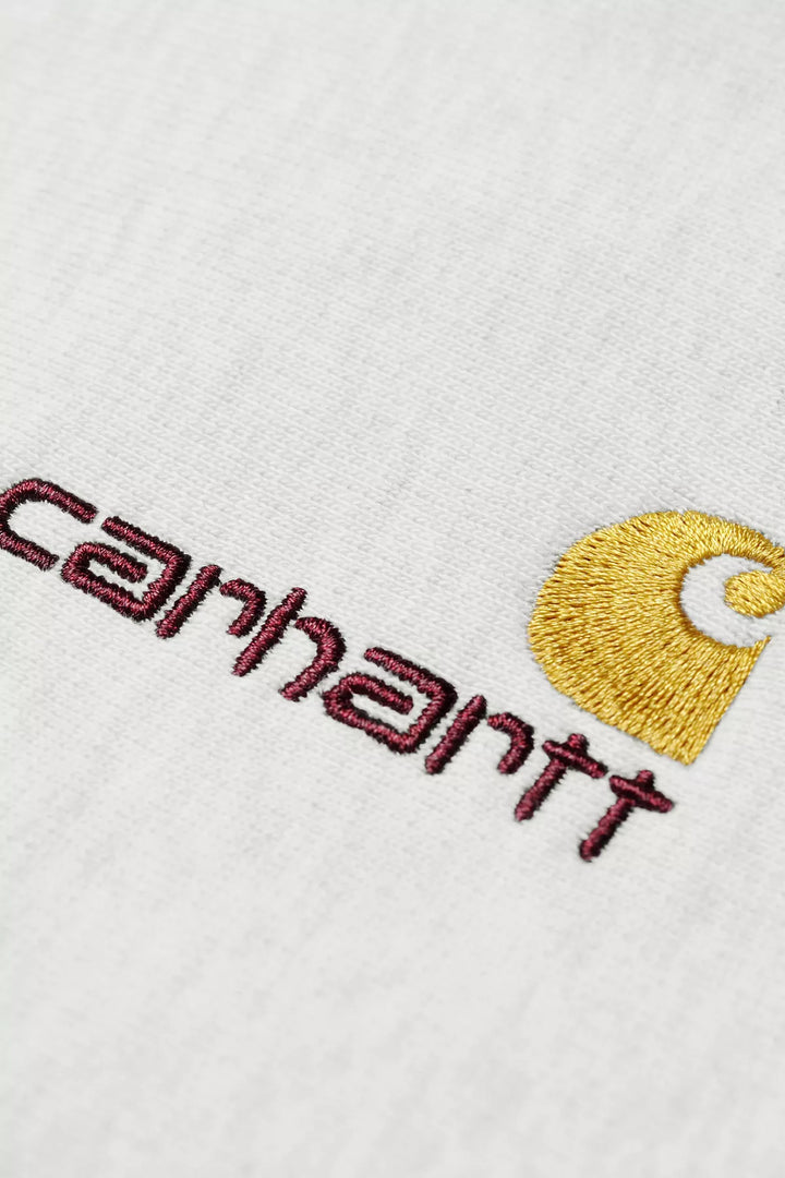 Carhartt American Script Sweatshirt Ash Heather