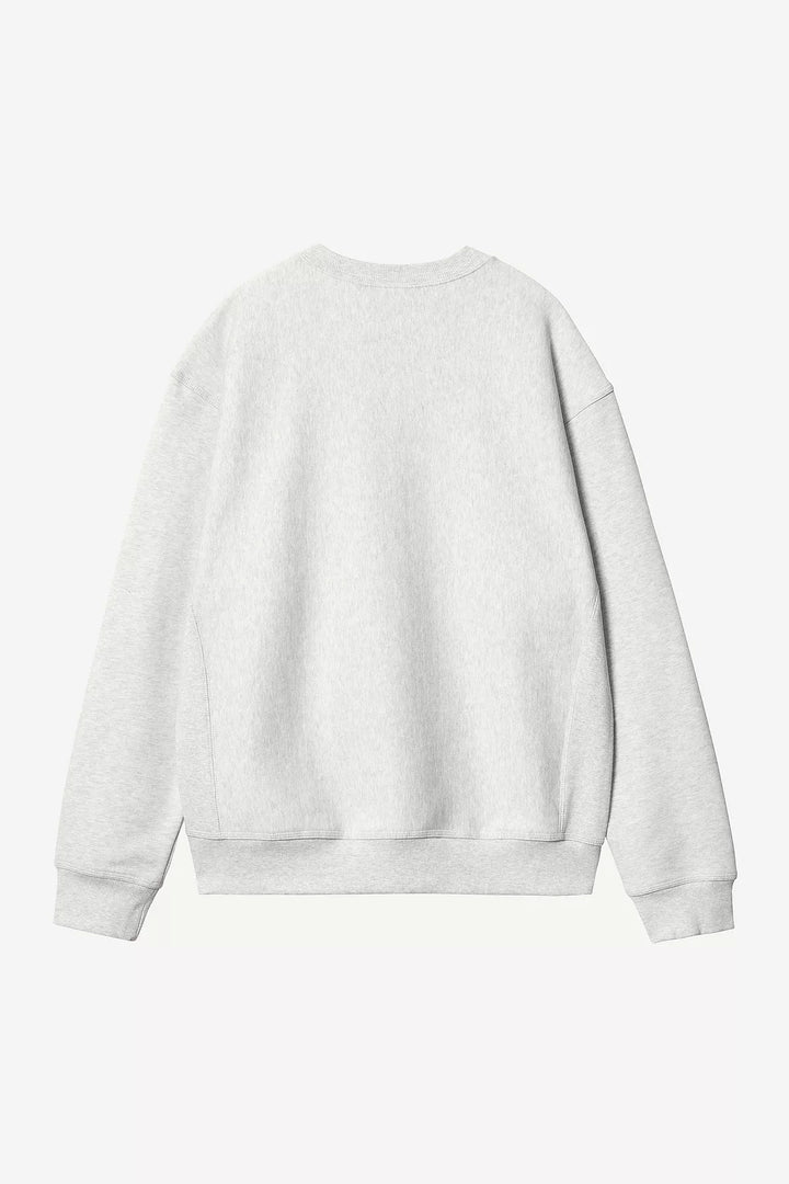 Carhartt American Script Sweatshirt Ash Heather