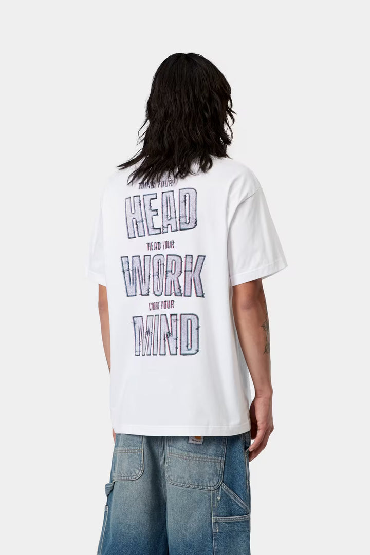 Carhartt Mind Your Head T Shirt - White