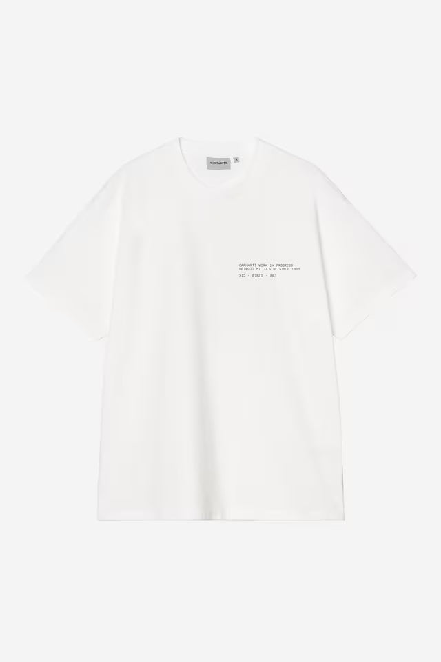Carhartt Feather Progress T Shirt - White