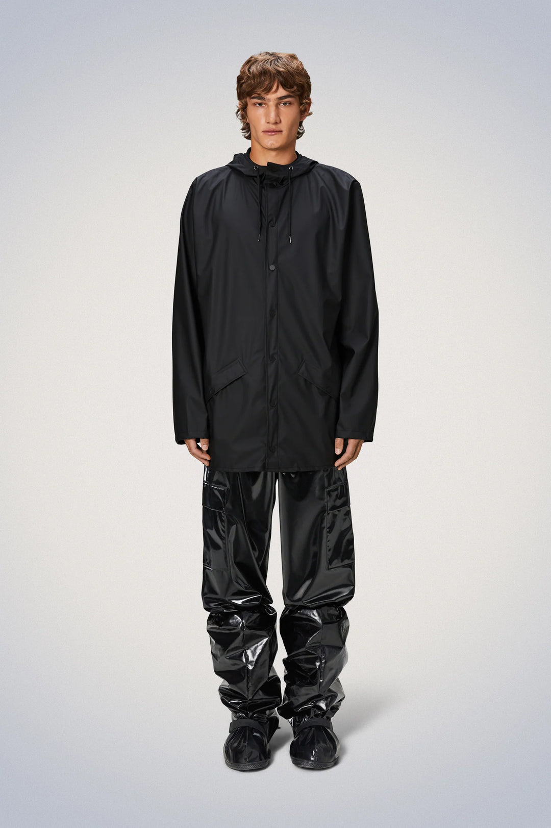 Rains Jacket Black