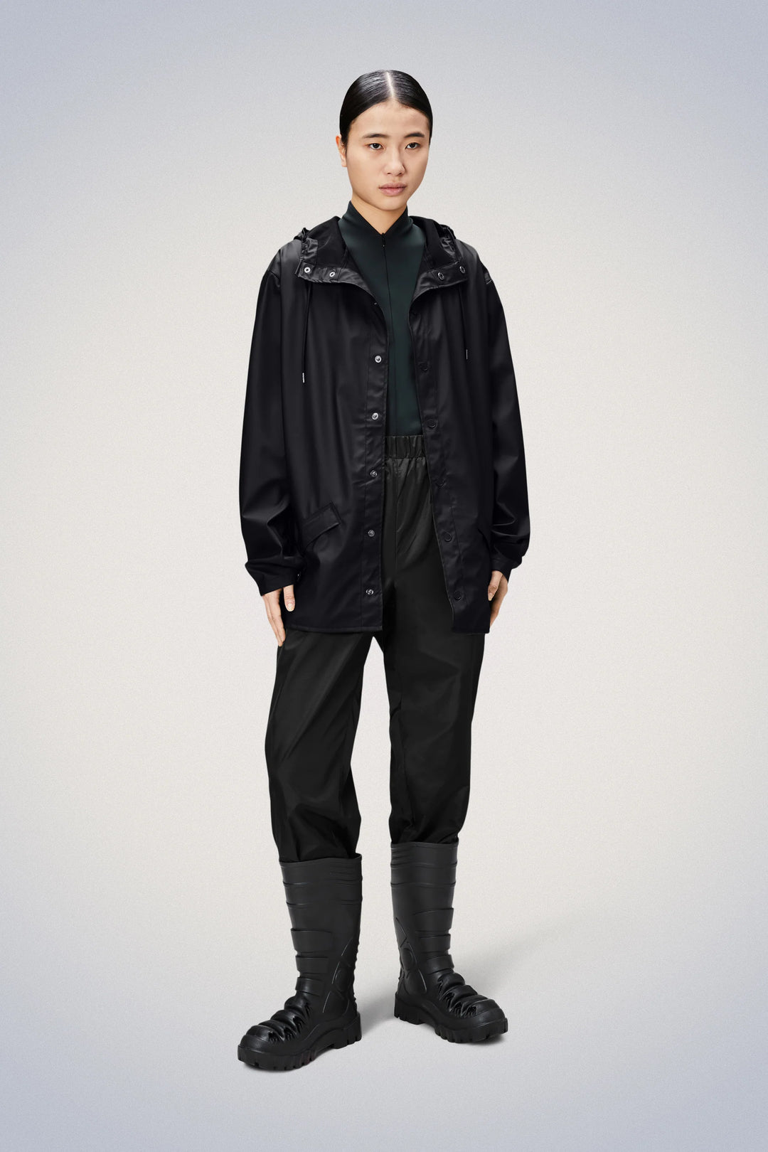 Rains Jacket Black