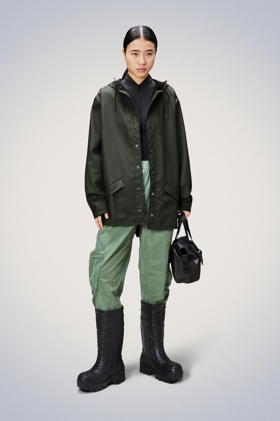 Rains Jacket Green