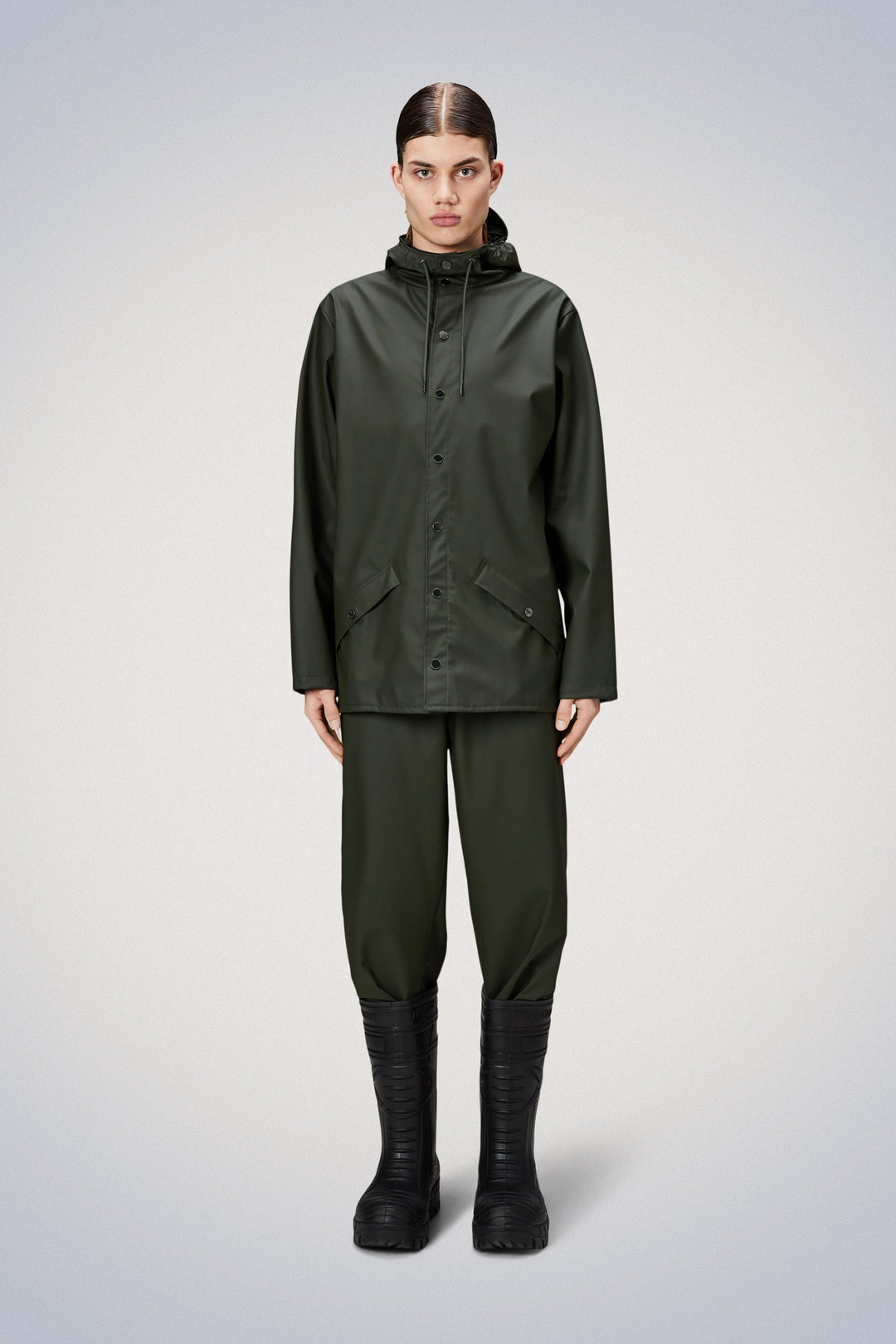 Rains Jacket Green