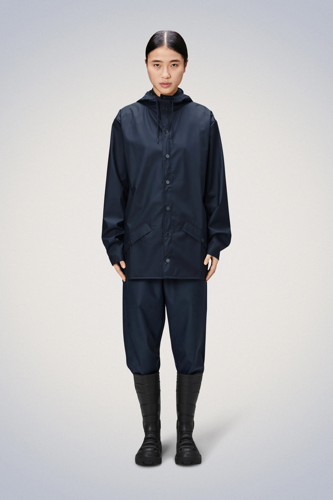 Rains Jacket Navy