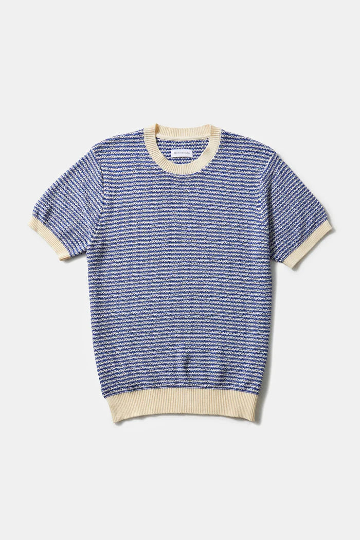 Edmmond Studios Knitted T-Shirt - Blue