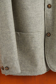 Portuguese Flannel Labura Herringbone Wool Jacket