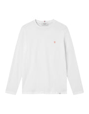 Les Deux Nørregaard LS T-Shirt White/Orange
