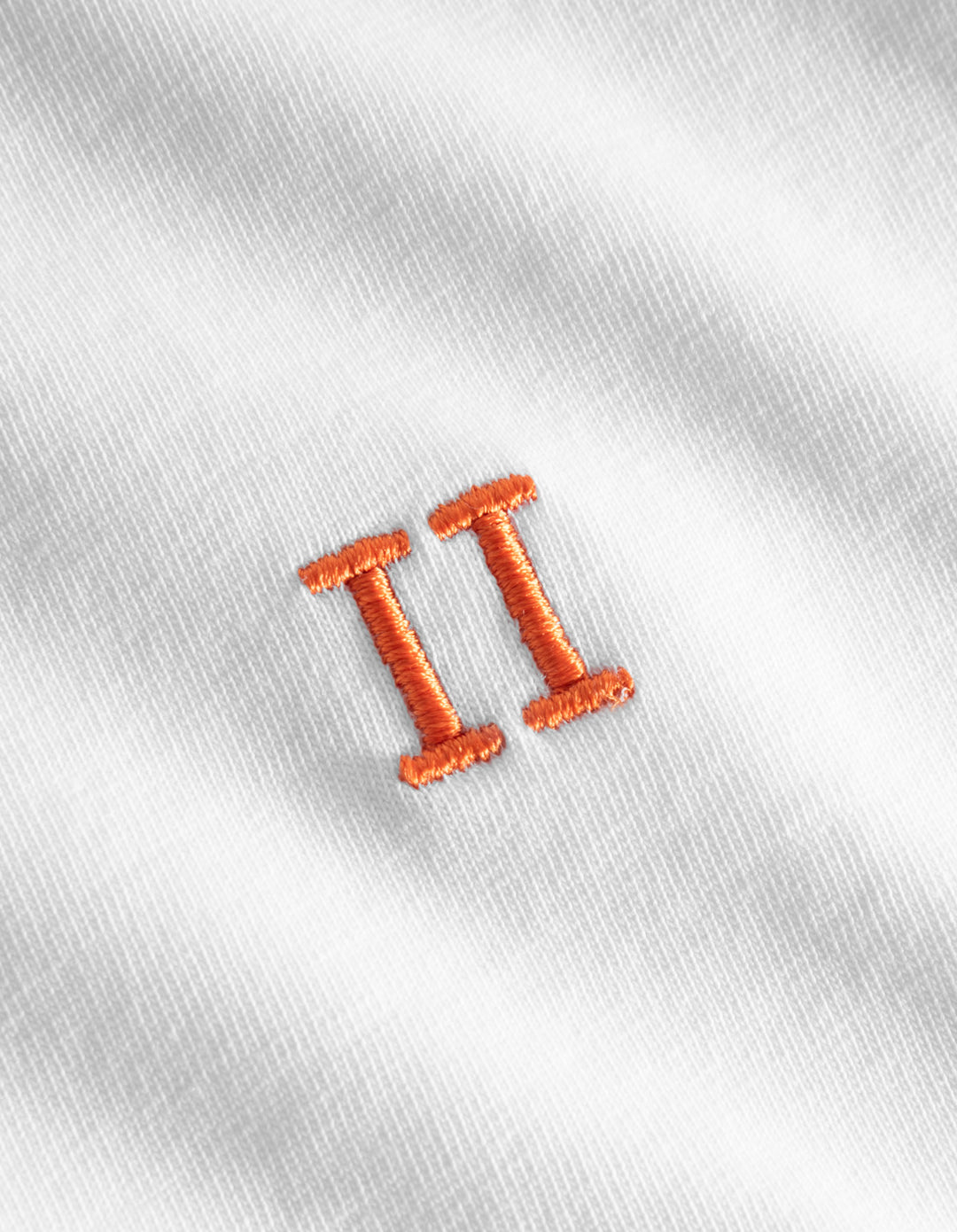 Les Deux Nørregaard LS T-Shirt White/Orange