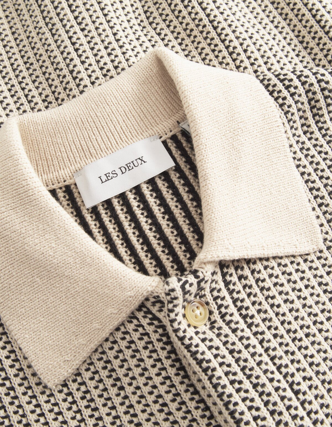 Les Deux Easton Knitted Short Sleeve Shirt