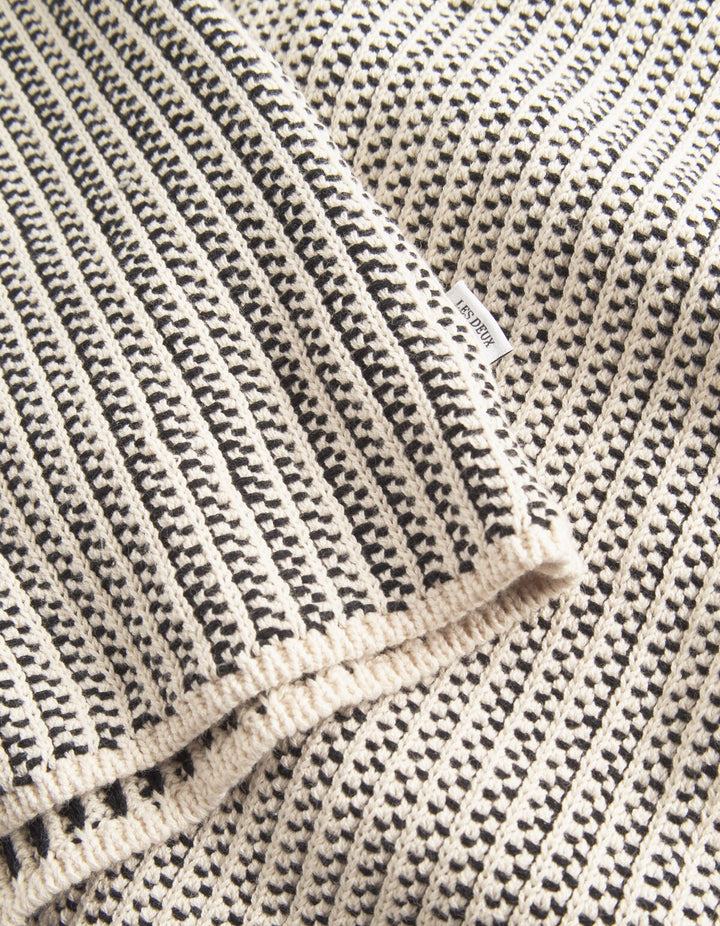 Les Deux Easton Knitted Short Sleeve Shirt